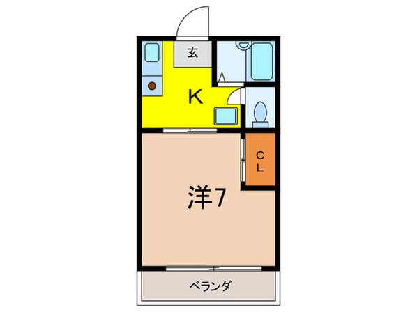 コート山手御影の物件間取画像